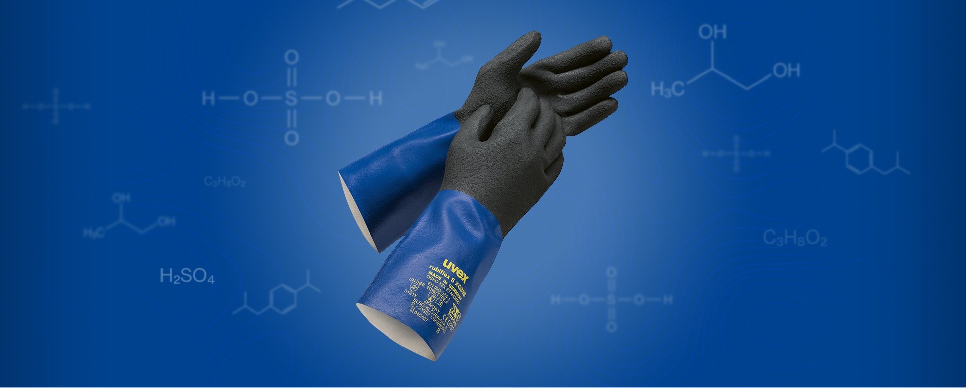 gant de protection chimique uvex
