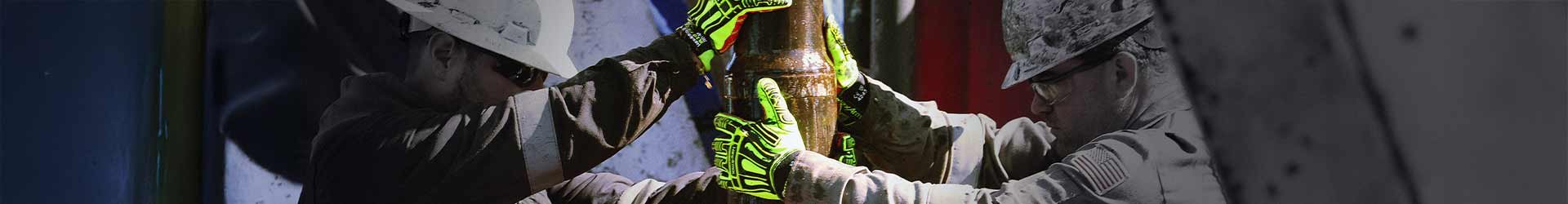 Safety gloves for impact and weather protection