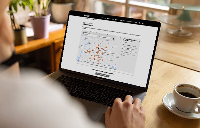 Händlersichtbarkeit Händlersuche uvex