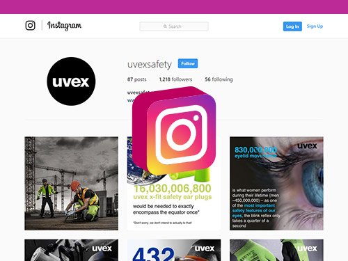 Follow uvex on Instagram