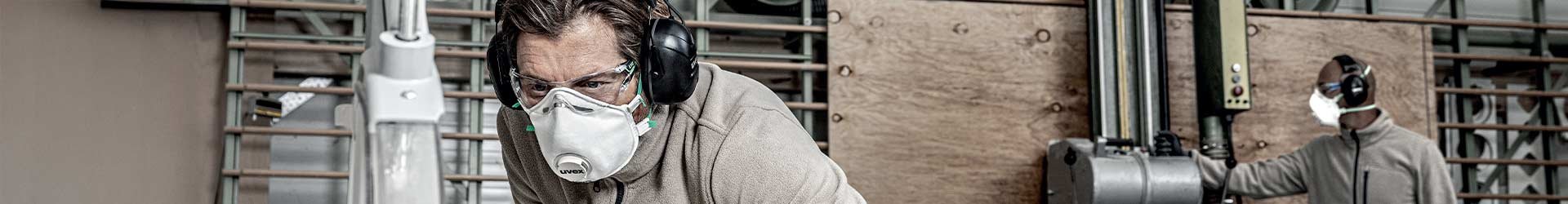 High performance filtering face masks