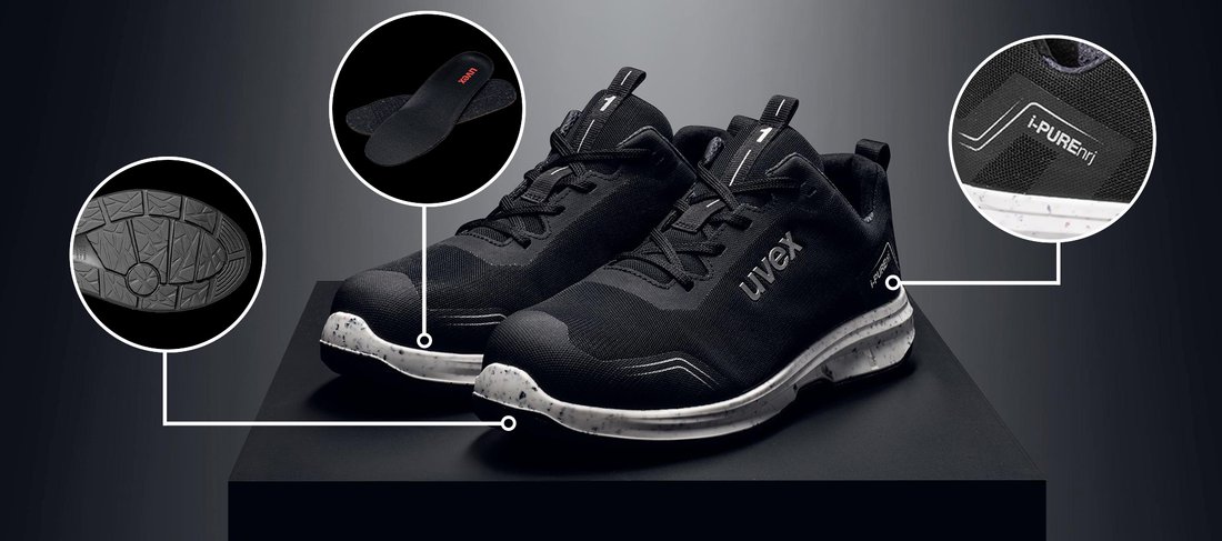uvex 1 sport Sicherheitsschuhe mit erstklassigem Tragekomfort