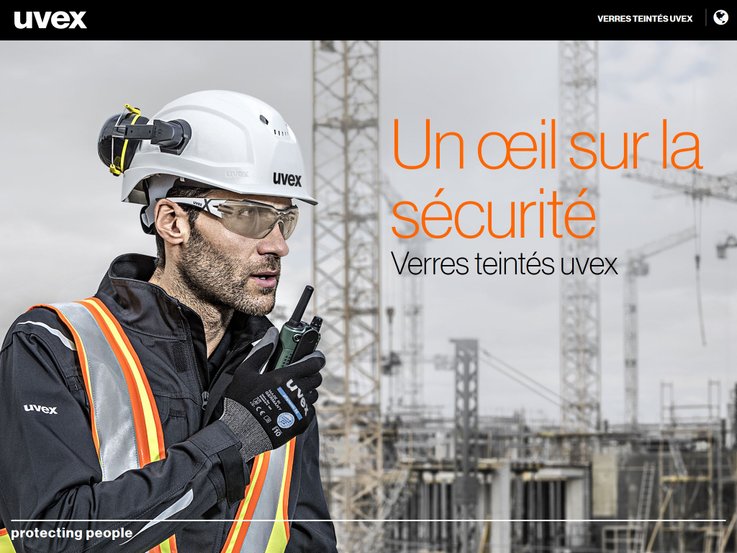 Guide sur les teintes d'oculaire uvex