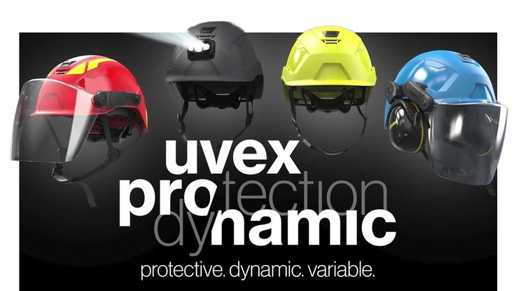uvex pronamic — the modern safety helmet
