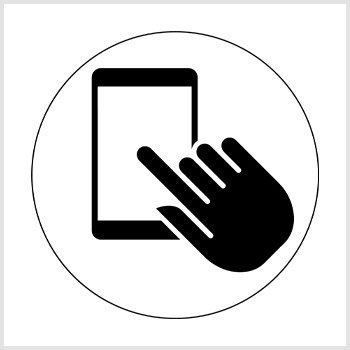 Touchscreen compatible logo