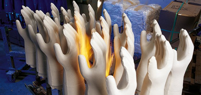 comfortable chemical safety gloves from uvex