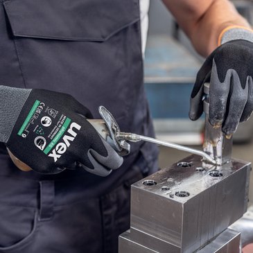 uvex cut protection gloves assembly