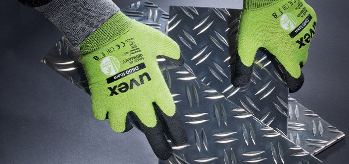 High performace cut protection from uvex D500 