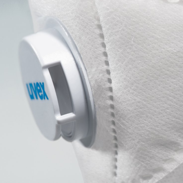 [Translate to Danish:] uvex silv-Air premium respiratory protection – valve