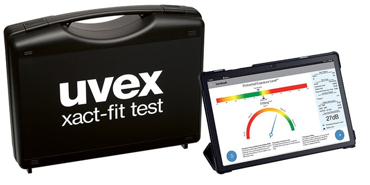 uvex xact-fit test system