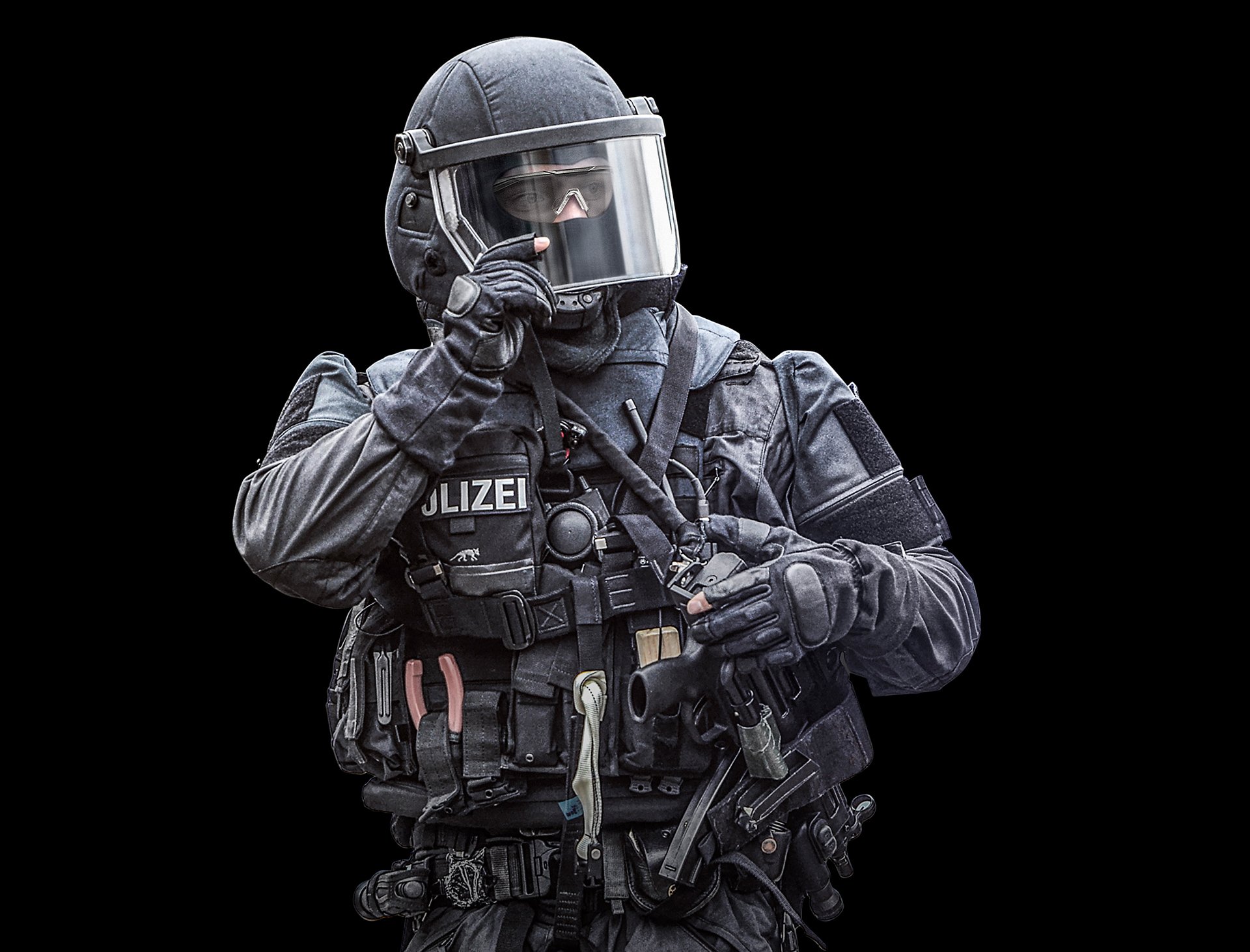 uvex tactical ballistische Schutzbrillen mit Laserschutz