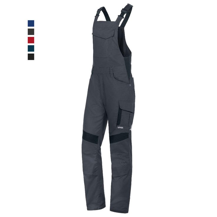 industry workwear dungarees for men with tool bags