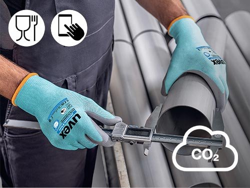 uvex phynomic B foam cut protection glove