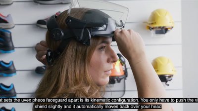 x-showcase: uvex pheos faceguard 