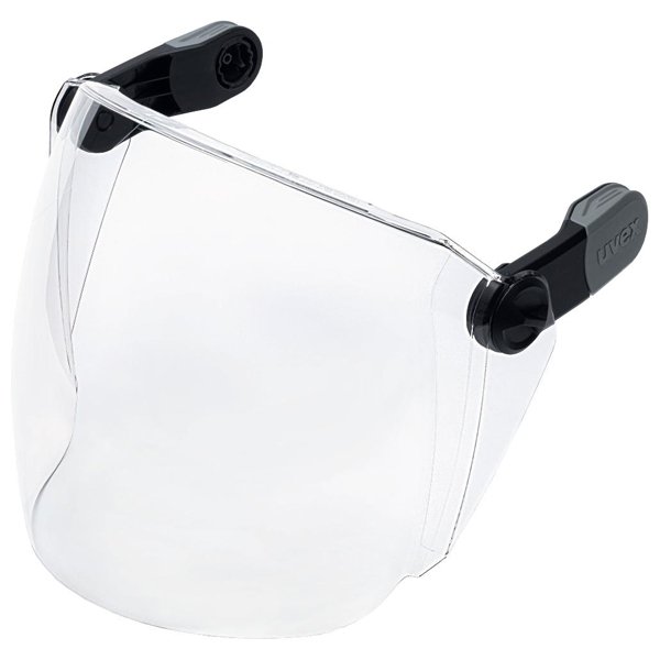 uvex vimox visor with large visor lens for maximum all-round visibility