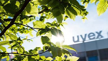 Working sustainably at uvex