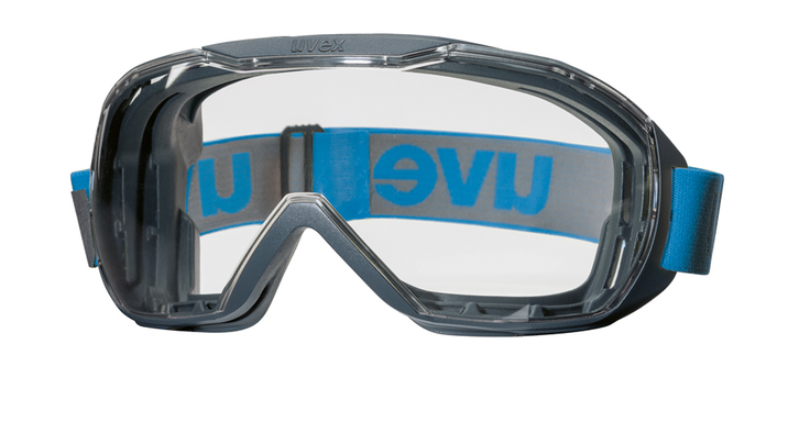 panoramiczne gogole ochronne z bezbarwną szybką 