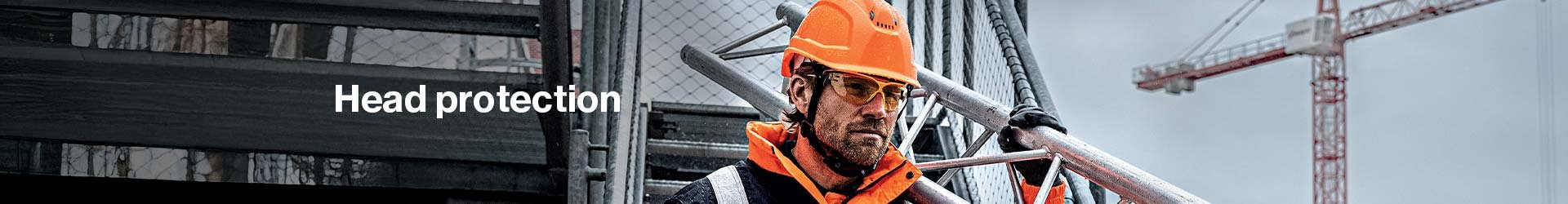 Safety helmets for working at height