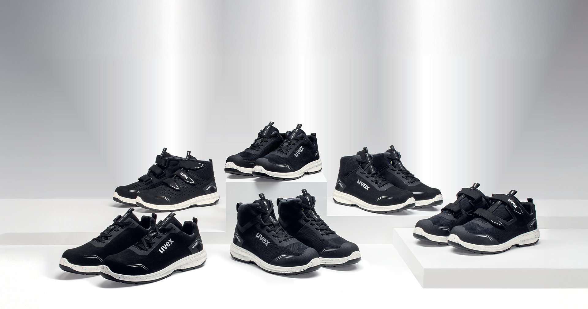 UVEX 1足 シューズ 6565539 SRC  パーフォレーテッド S1 ウベックス1 作業靴