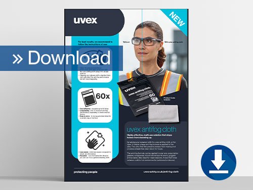 Download uvex anti-fog cloth flyer