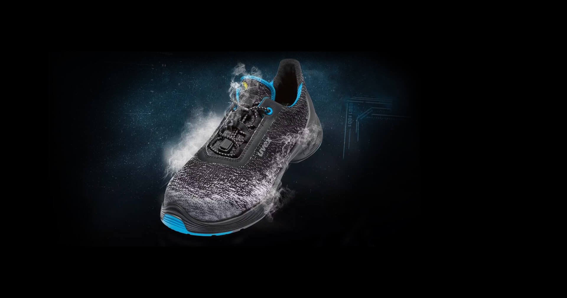 uvex S1 Sicherheitsschuhe für orthopädische Einlagen