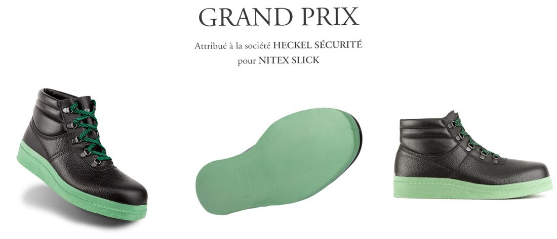 [Translate to Polish:] Innovation Grand Prize 1996 for the Heckel NITEX sole concept