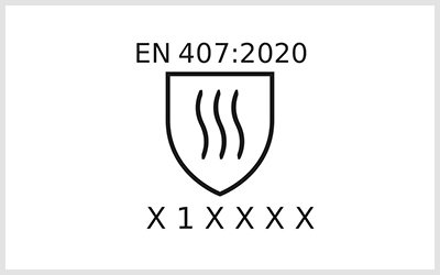 Certified according to EN 407:2020