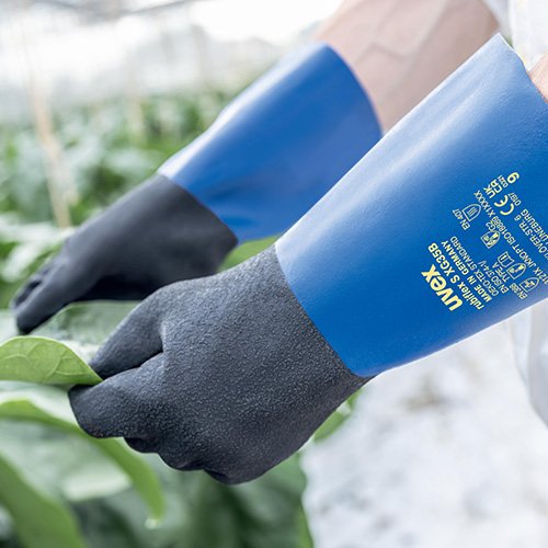 Download info folder for uvex rubiflex S chemical protection gloves