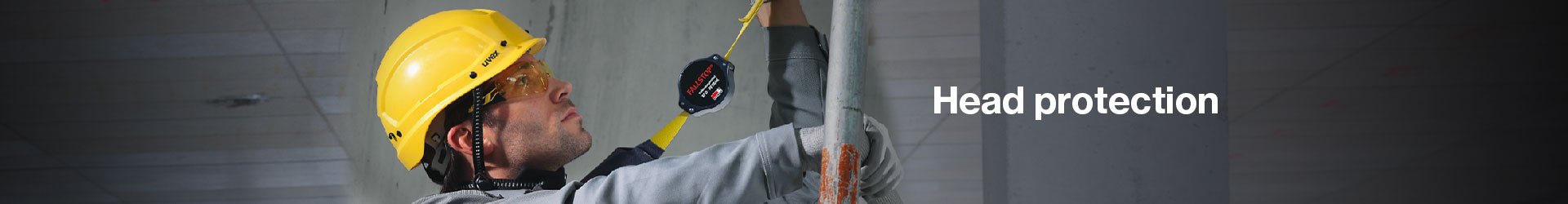 Safety helemts for working at height