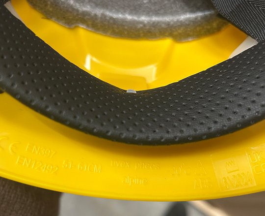 Safety helmet expiry dates