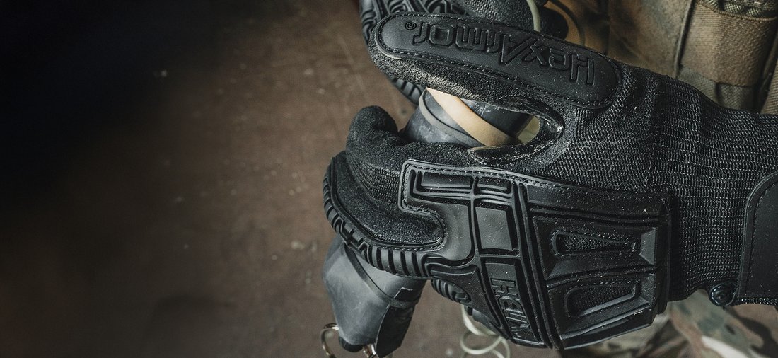 uvex tactical HexArmor Helix 3003 protective gloves with high impact protection