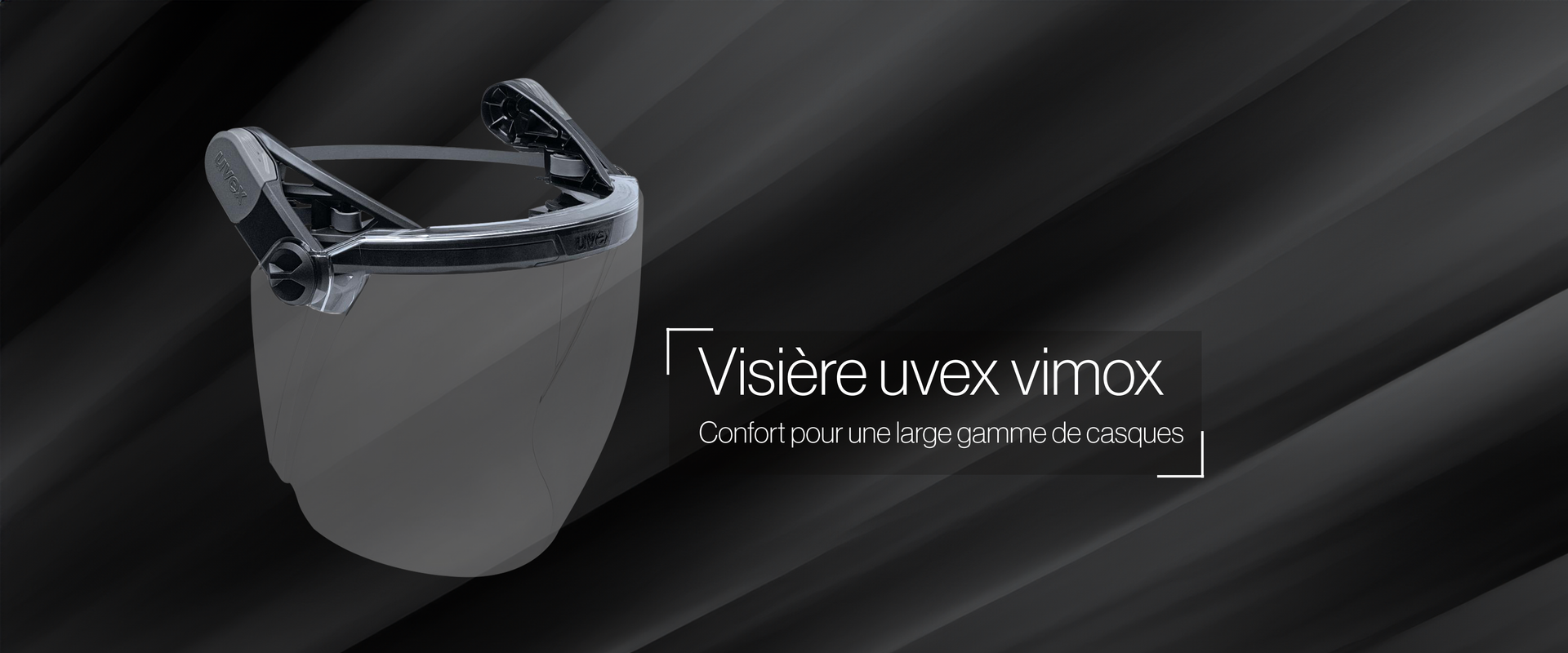 Visière universelle uvex vimox