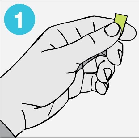 How to fit uvex disposable earplugs - step 1