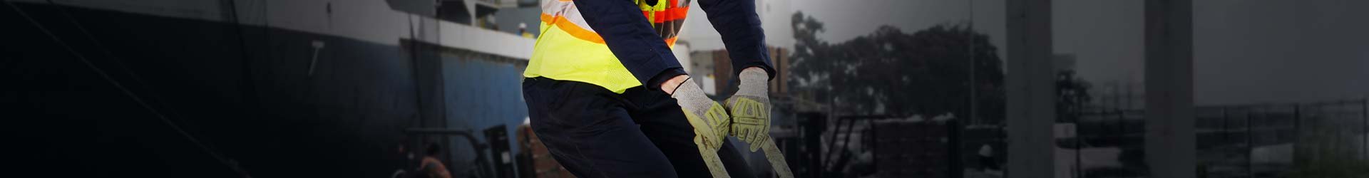 Safety gloves for impact and weather protection