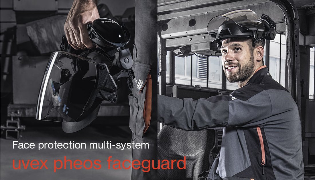 Watch our video about the uvex pheos faceguard protection system