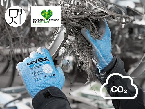 uvex phynomic C5 cut protection glove