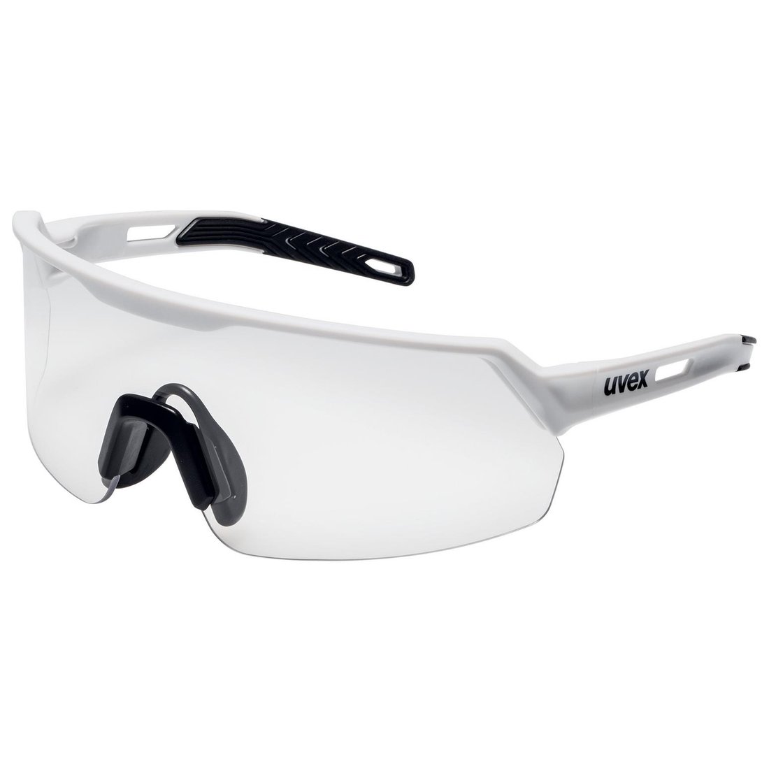 Safety glasses with clear lenses