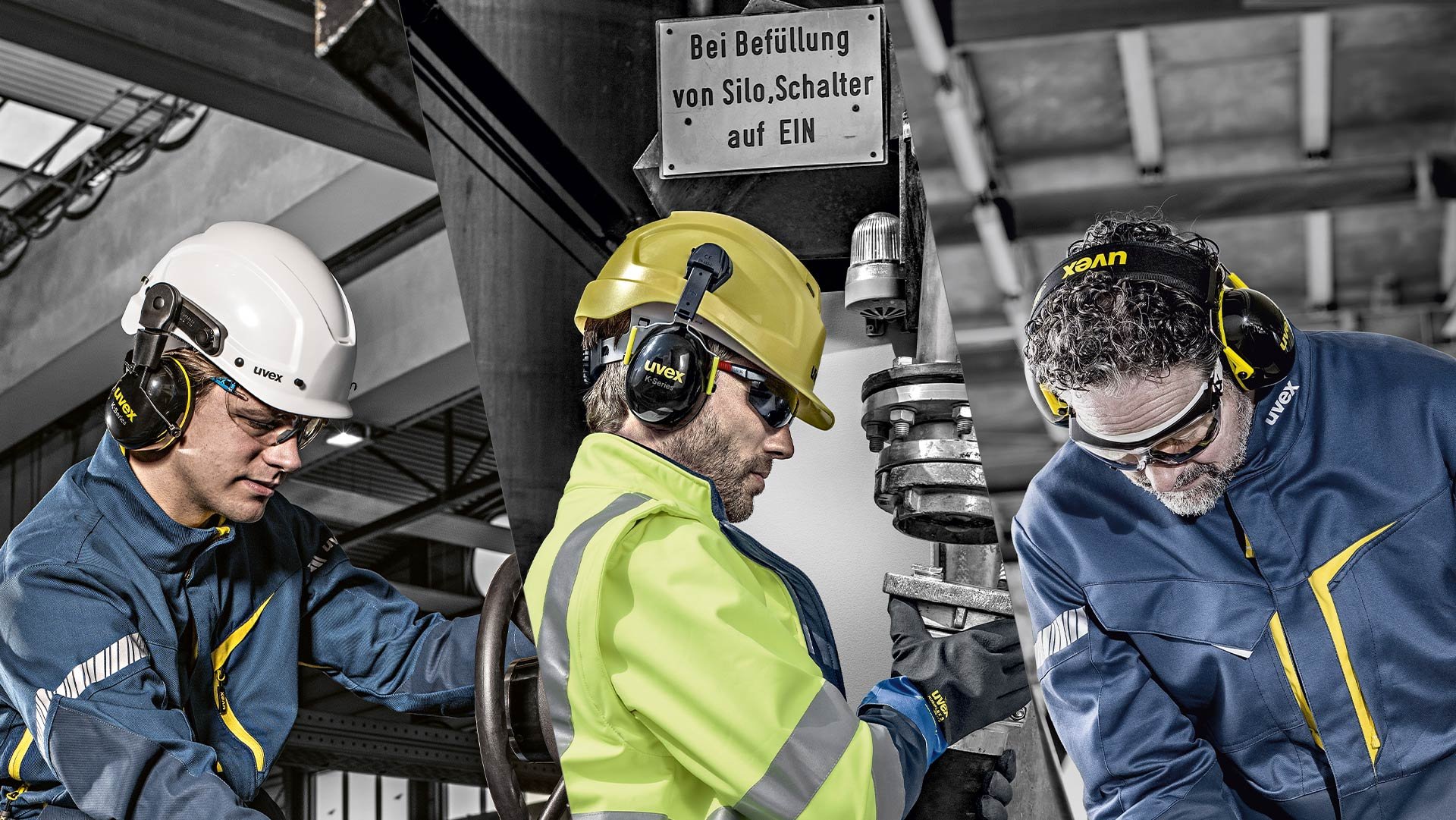 uvex K-series earmuffs