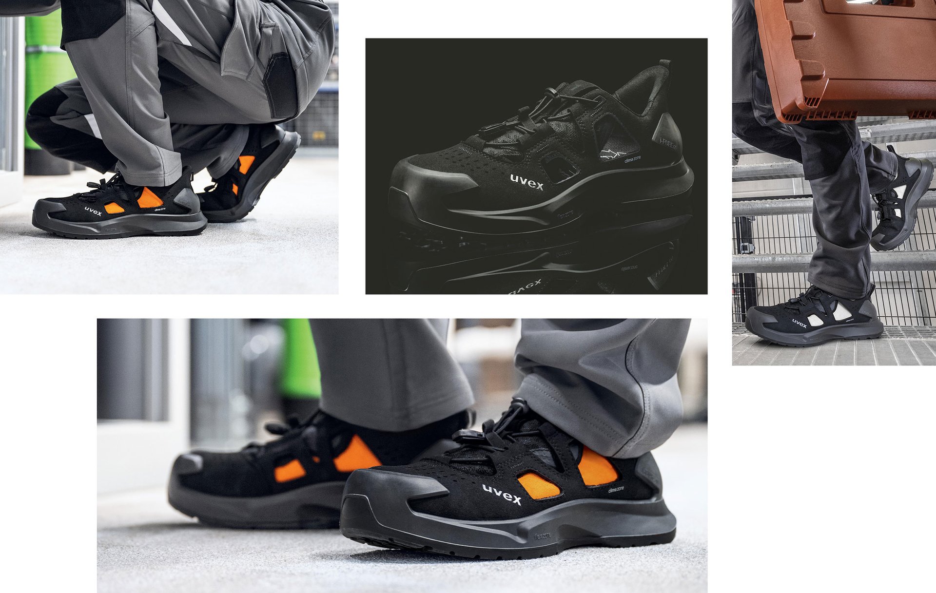 uvex 1 x-craft breathable cool safety sandal