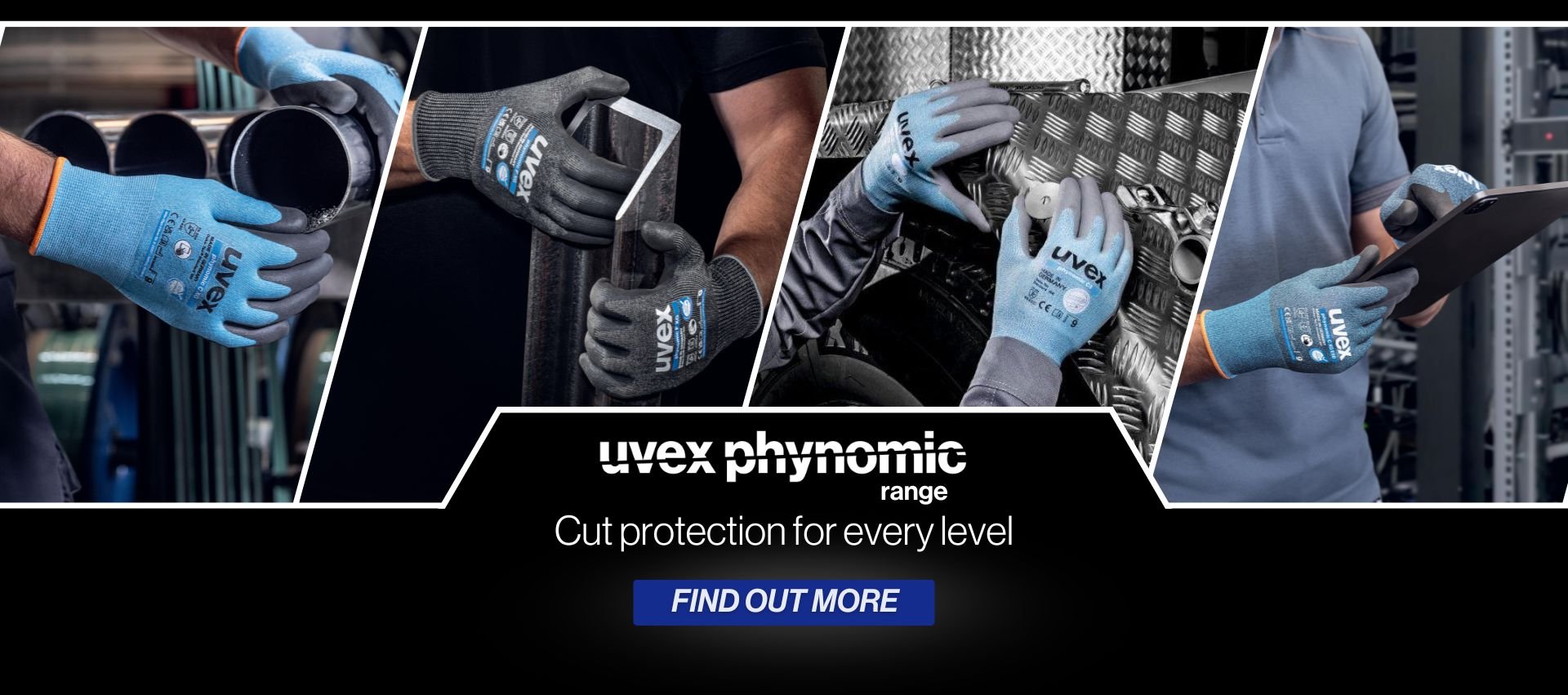 uvex phynomic cut gloves