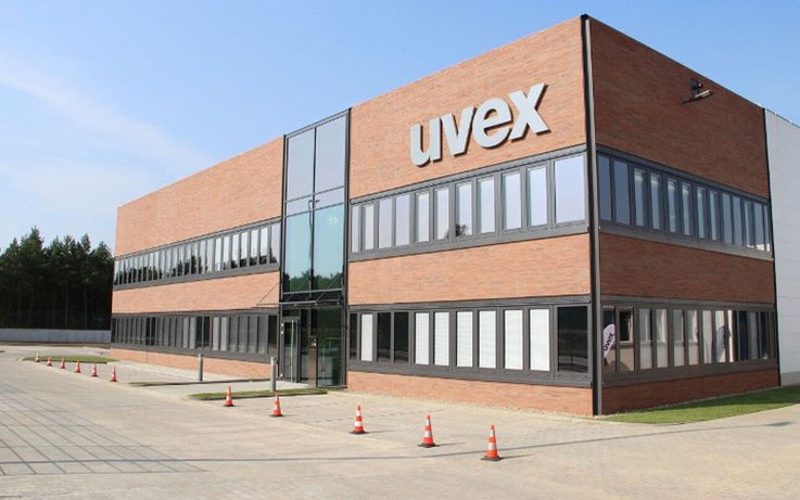 Sustainable production at uvex plant Lüneburg, Germany