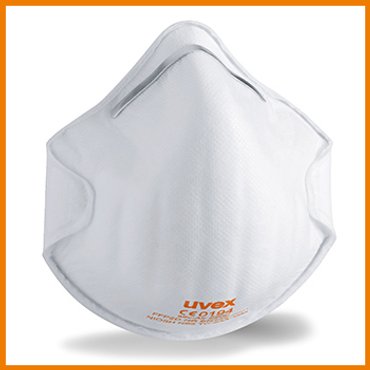 FFP2 face masks from uvex