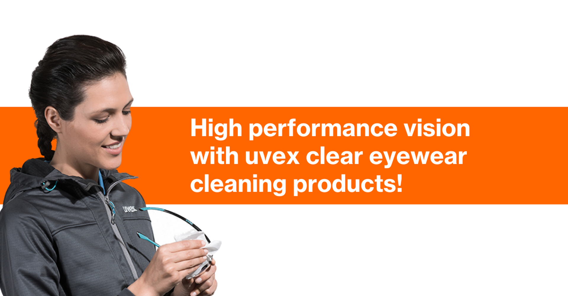 uvex lens cleaning