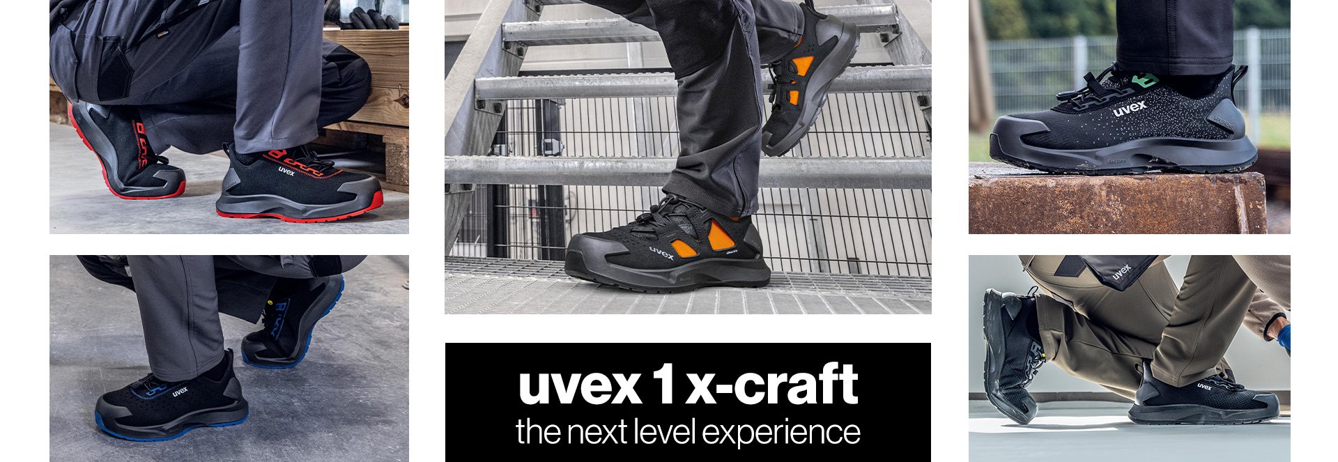 uvex x-craft flexible safety shoes for craft, industry, construction and logistics