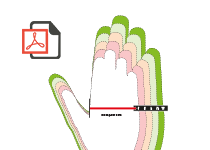 uvex hand sizing chart