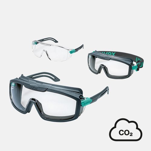 sustainable safety glasses uvex i-range planet