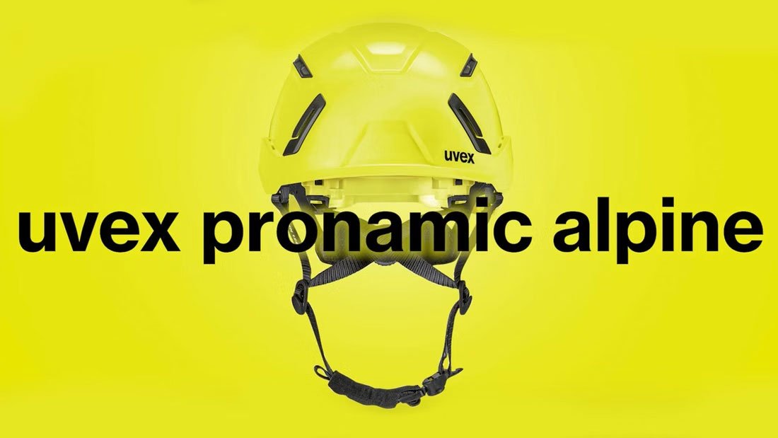 uvex pronamic alpine - the sophisticated industrial climbing helmet