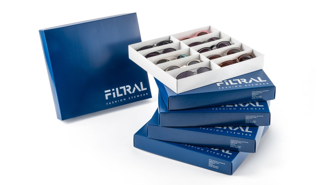 Sunglasses in a box, Filtral trading partner