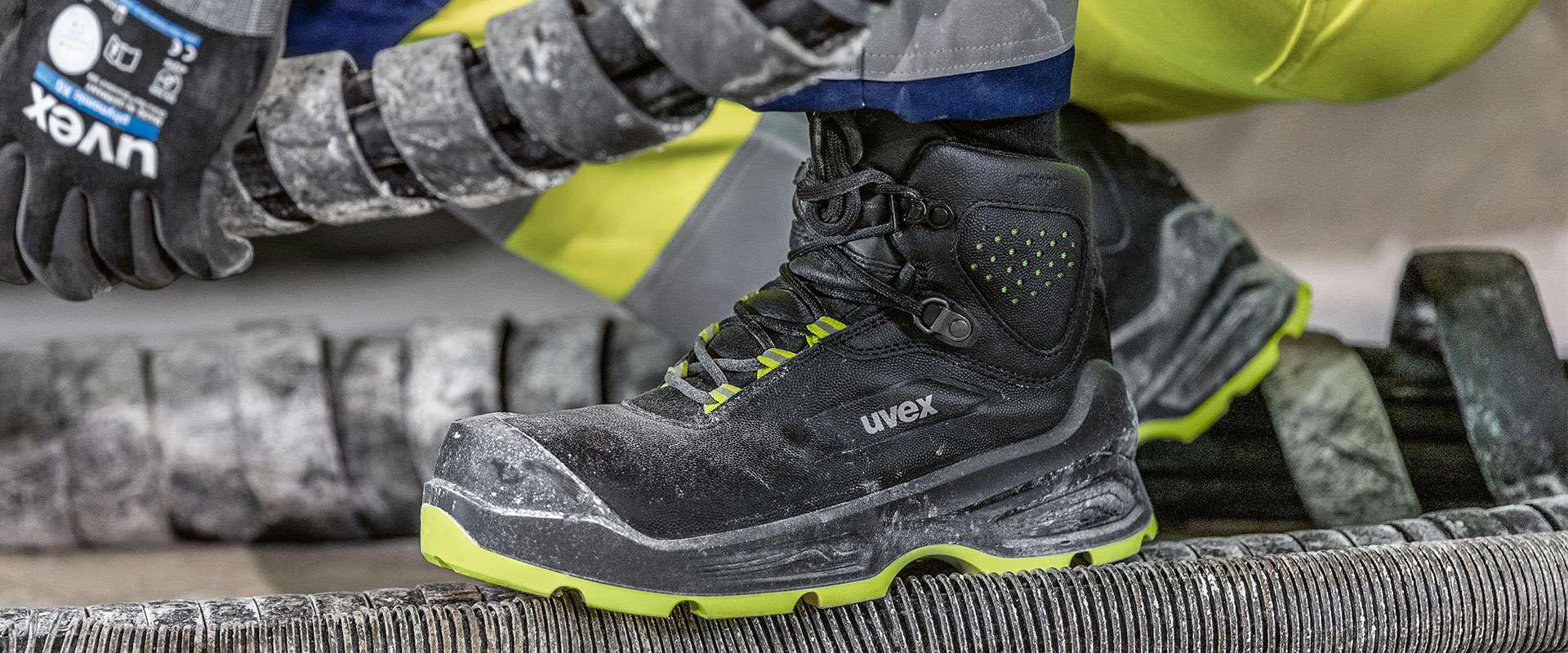uvex 3 Sicherheitsstiefel für schwere Einsatzbereiche