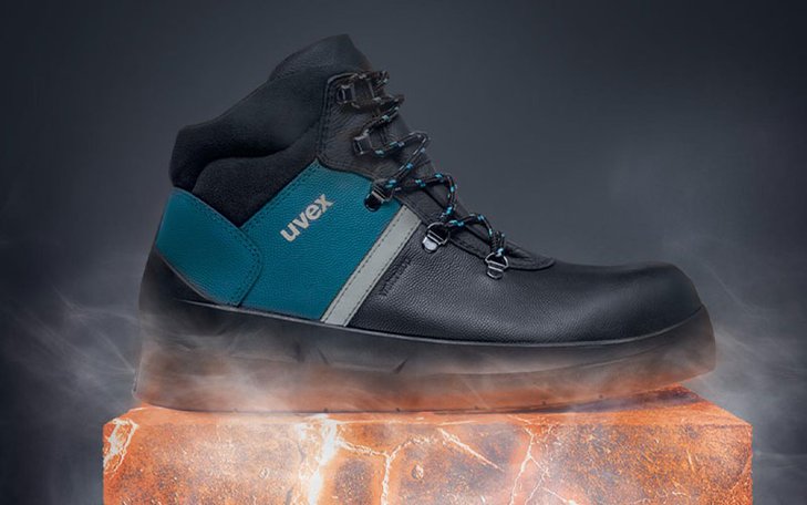 uvex 3 asphaltpro Sicherheitsstiefel HRO mit hitzeresistenter Sohle bis 300° C